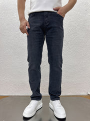 Men's Stretch Denim Straight Jeans