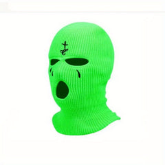 Men's Personality Cycling Hat Three Hole Hat