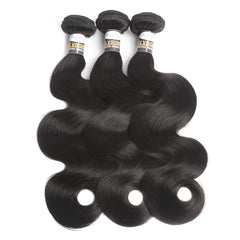 3pcs Body Wave Human Hair Extensions 10a Weaves 20-32-76 Hair Bundles