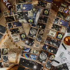 Vintage Stamp Washi Tape Post Office Style DIY Scrapbooking Sticker