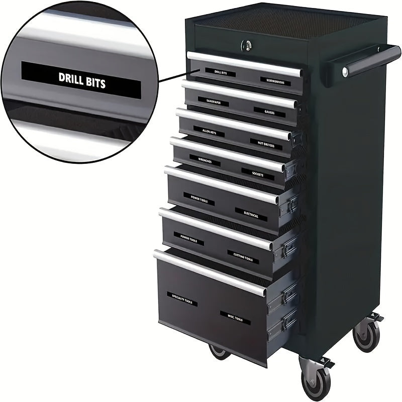 44pcs Toolbox Organization Label Waterproof Sticker