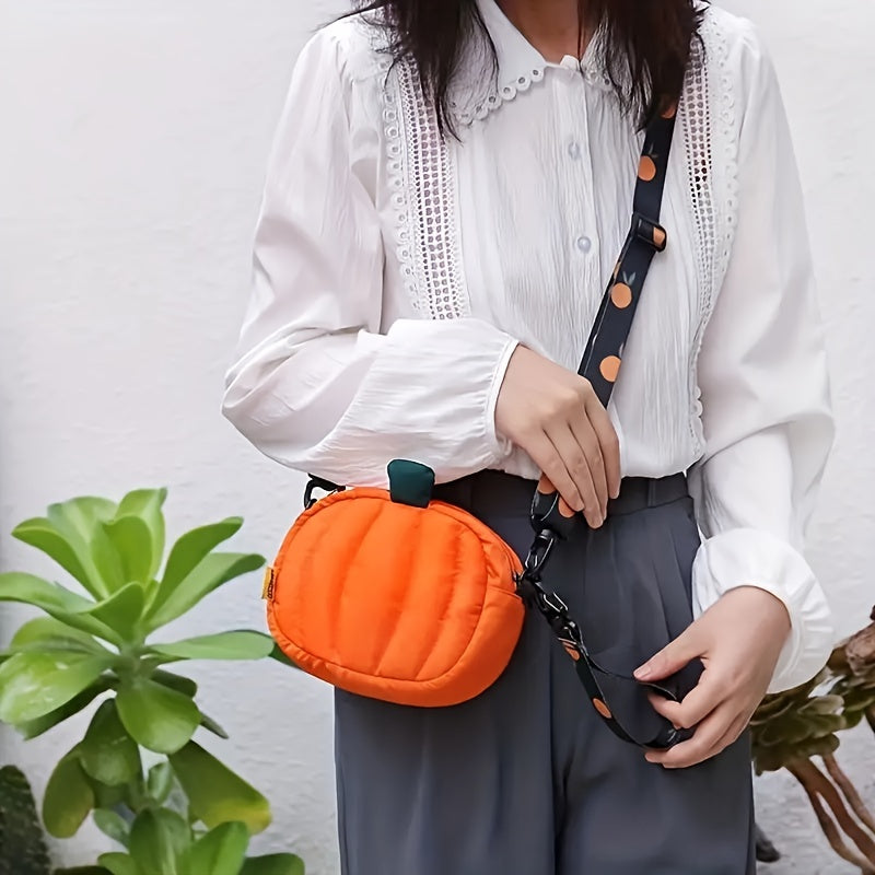 Halloween Pumpkin Makeup Bag Mini Zipper Makeup Pouch