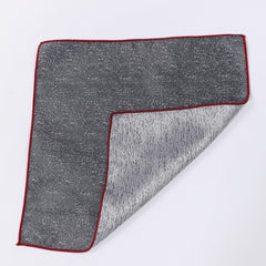 Casual Solid Tie Pocket Towel Set