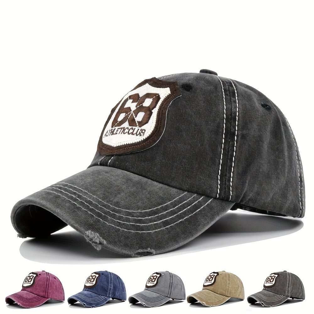 Letter Embroidered Baseball Cap Sun Protection Trucker Hat