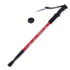 Outdoor Aluminium Trekking Pole Folding Crutch Stick