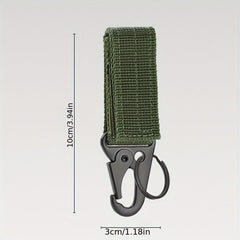 3pcs Metal Carabiner Key Chain Set with Multifunctional Screwdriver
