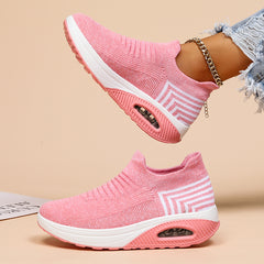 Women's Slip-On Breathable Casual Sneakers with Air Cushion