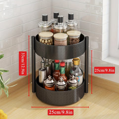 1pc Turntable Organizer Spice Spinner - Rotating Spice Rack Holder