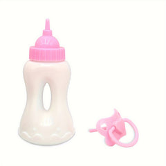 3pcs Doll Accessory Set - Pacifier, Bottle, Comb - Ideal for Grooming