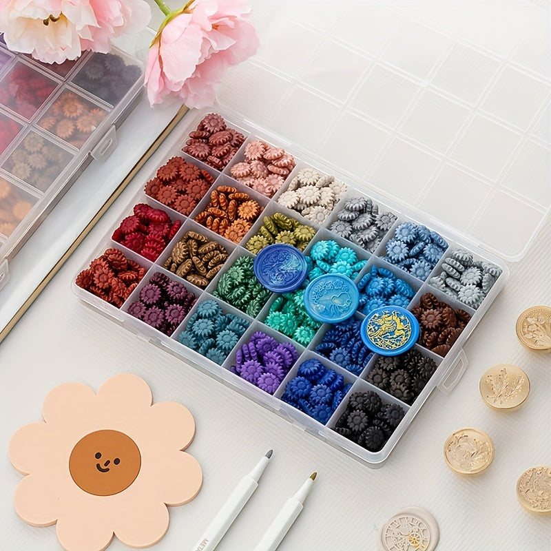 Fire Paint Wax Seal Stamp Set - Rosemary Tulip Tree Of Life Stamp