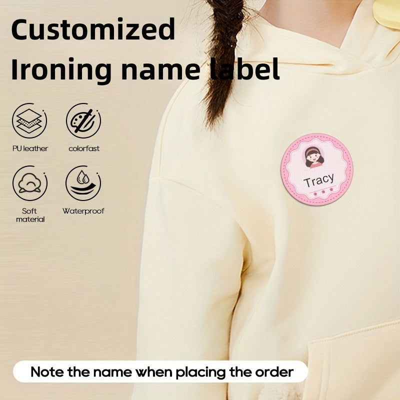 Custom Iron-on Name Labels for Clothing Personalized Marking