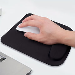 Mouse Pad Wrist Support Memory Foam Non-Slip Rubber Bottom
