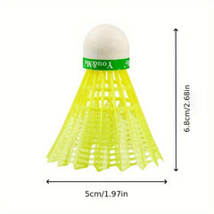 3pcs Nylon Badminton Shuttlecocks
