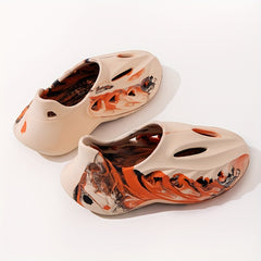 Men's Camo Tie Dye Slip On Clog Sandals