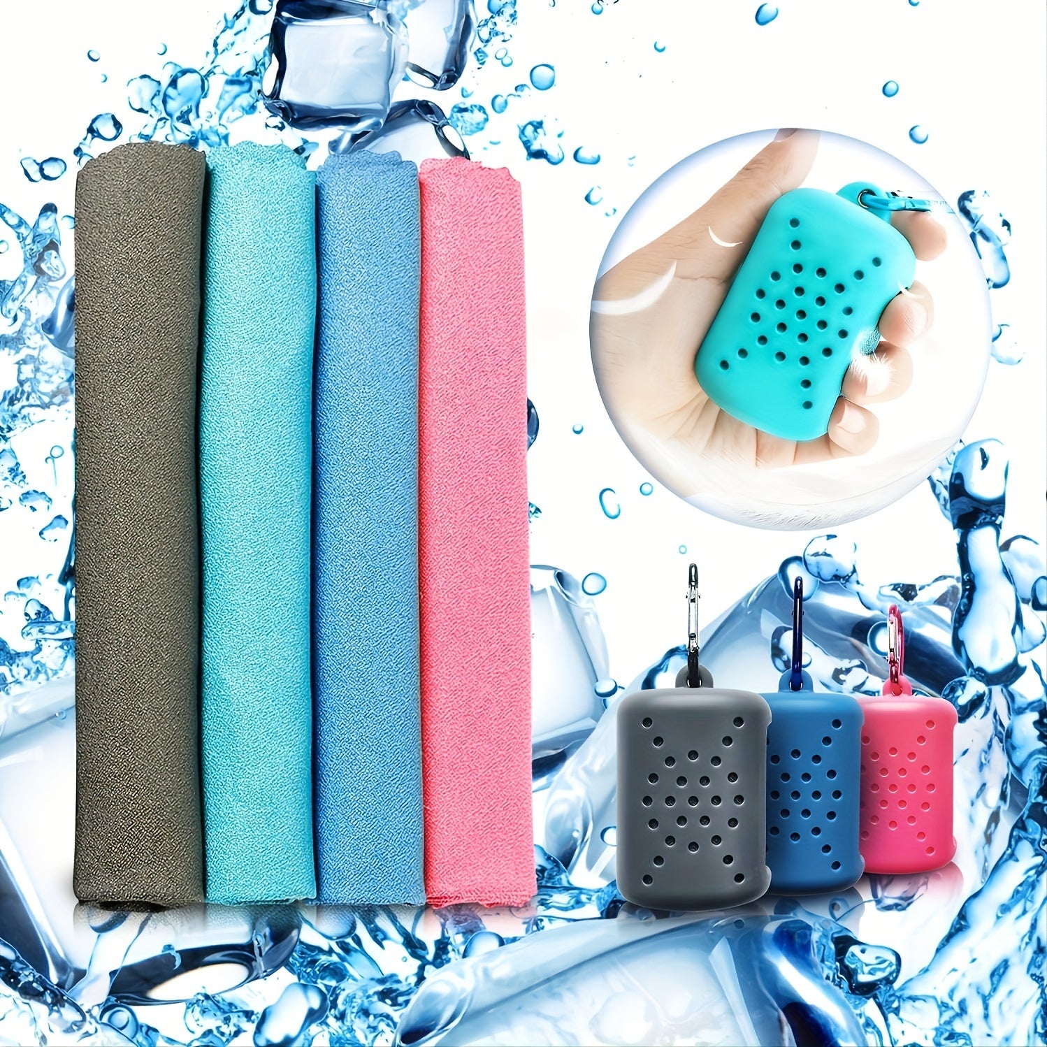 Portable Microfiber Quick Drying Face Towel With Box 32
