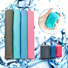 Portable Microfiber Quick Drying Face Towel With Box 32