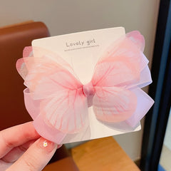 Children's Sweet Princess Hairpin Bow Headdress