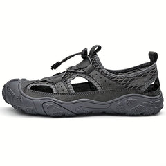 Men's Outdoor Hiking Sandals with Adjustable Shoelaces