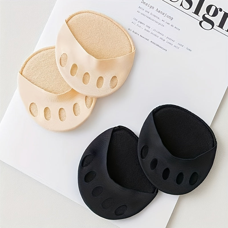 Women's Five Toe Socks With Forefoot Cushioning For High Heels