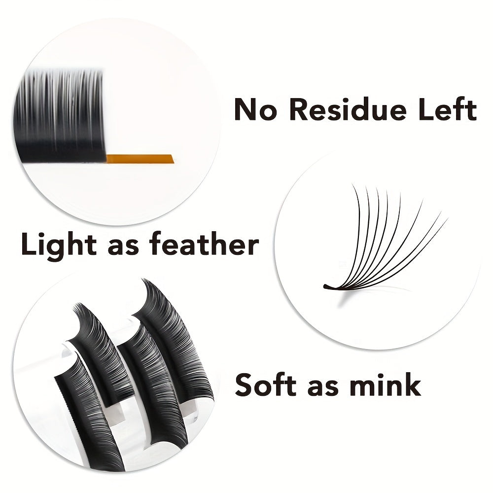 Easy Fan Volume Lashes 0.10 DD 13mm Mega Volume Lash Extensions