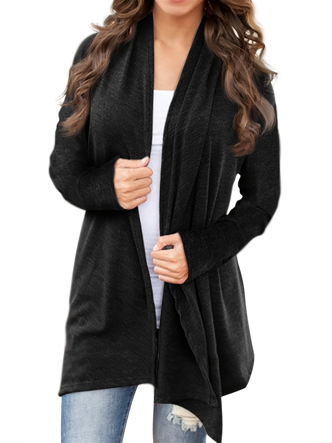 Long Sleeve Cardigan Casual Spring/Fall Sweater Women's Clothing