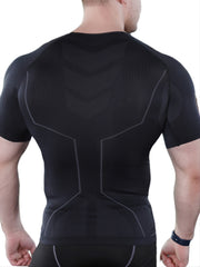 Quick Dry Men's Fitness Clothing for Workouts and Football Training