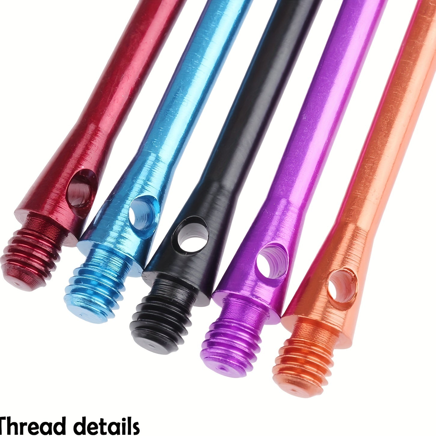 6pcs Metal Aluminum Dart Shaft Accessories