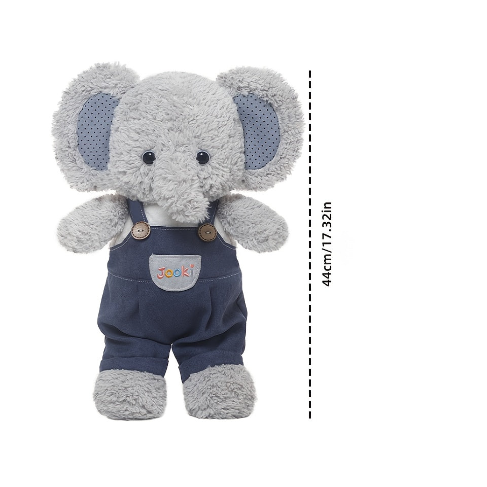 Plush Toy Elephant Cat Bear Suspenders Series Birthday Valentine's Gift