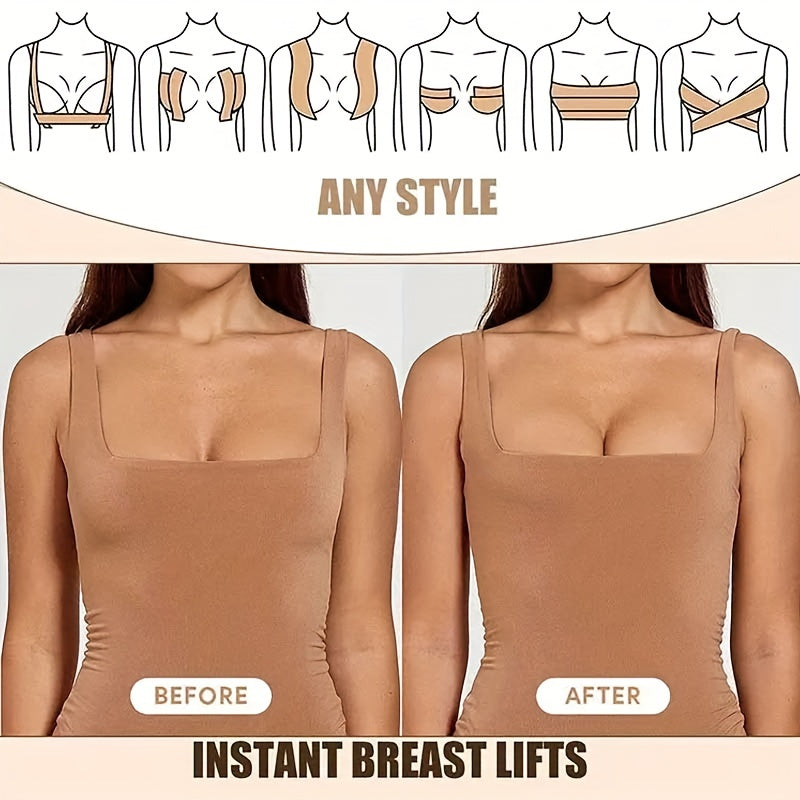 Invisible Breast Tapes Waterproof Adhesive Lingerie Accessory