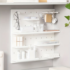 Wall Mounted Bedside Storage Shelf Dormitory Desk Bedroom Organizer Rack