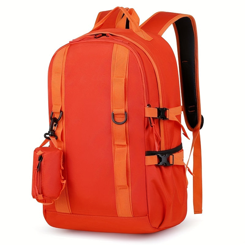 Solid Minimalist Travel Bag Outdoor Camping Backpack