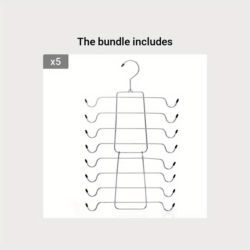 2pcs Foldable Underwear Hanger Space Saving Organizers