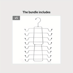 2pcs Foldable Underwear Hanger Space Saving Organizers