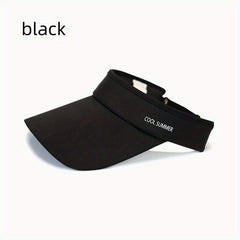 Sunscreen Sunshade Visor Hat for Outdoor Sports Running