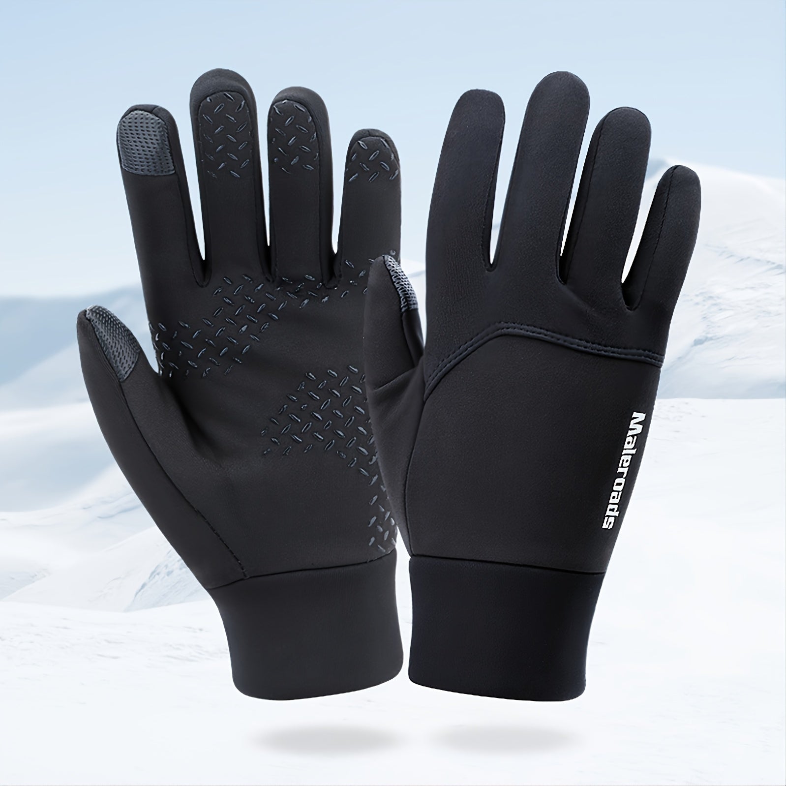 Windproof Touch Screen Fleece Gloves for Men and Women