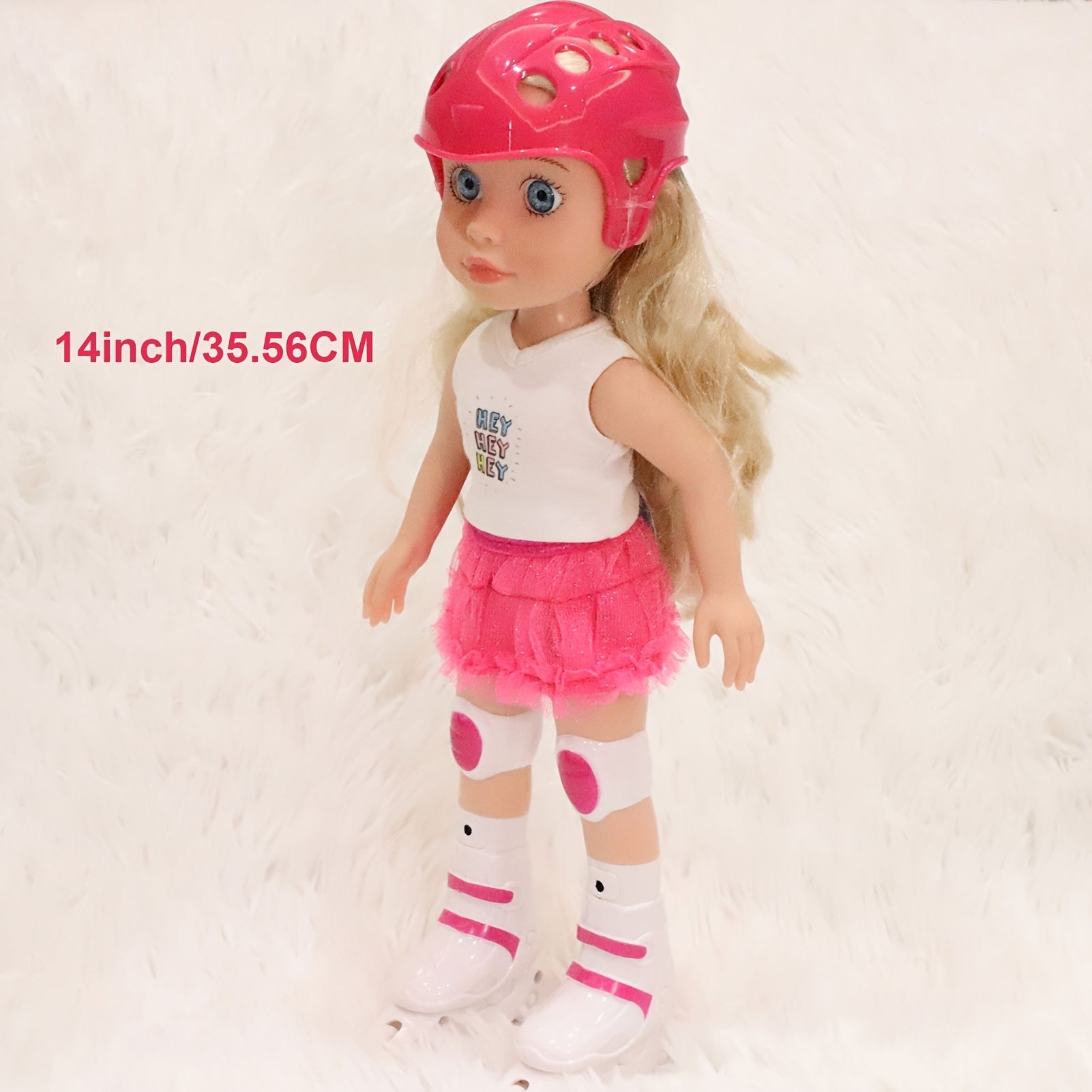 Belinda 14-Inch Remote Control Skating Doll Music No Voice 4 AA Batteries 2 A