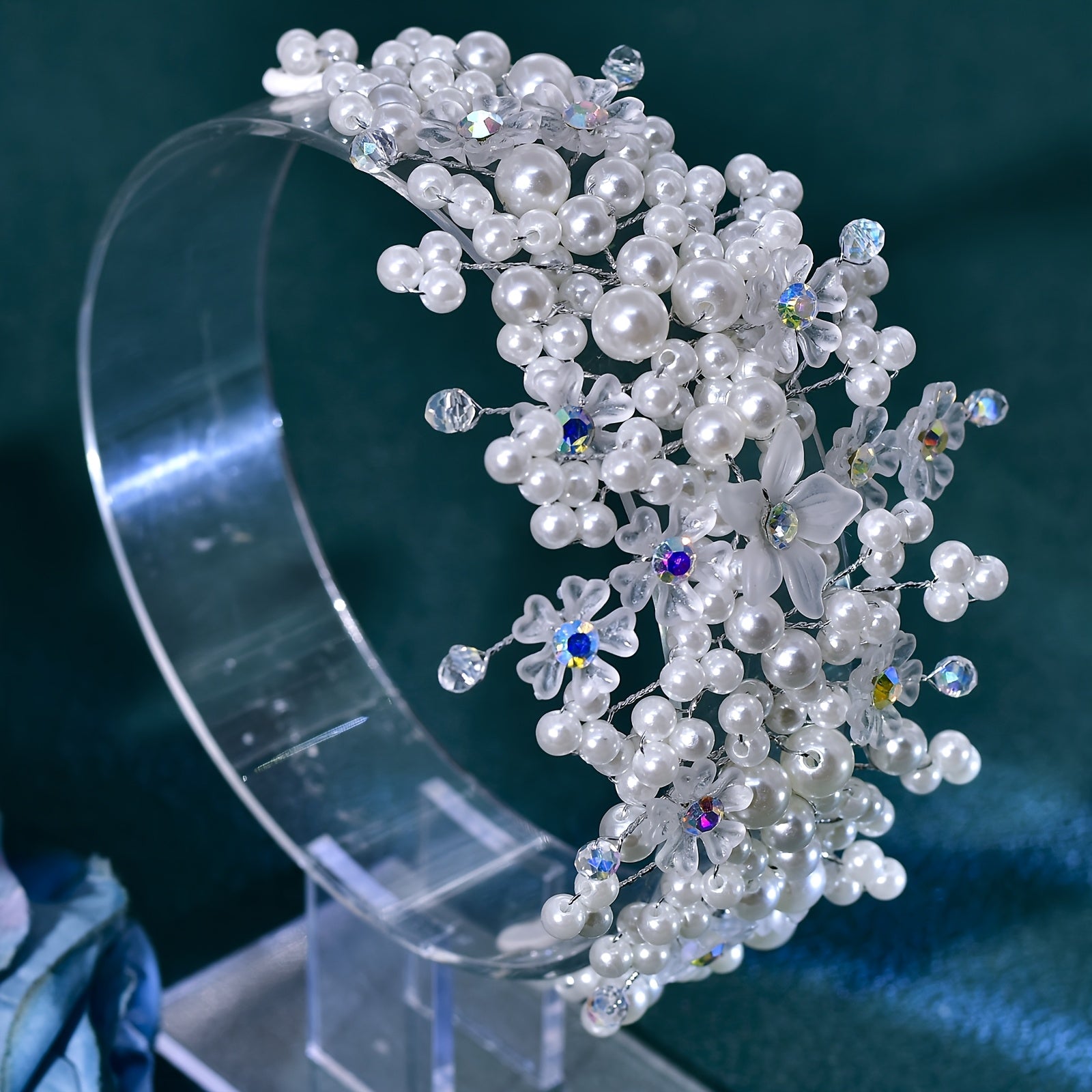 Beaded Bridal Hair Accessory for Wedding Dresses HP887 S