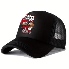 Unisex Sunshade Breathable Baseball Cap Cartoon Pattern Outdoor Sport