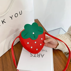 Cute Strawberry Crossbody Bag for Girls