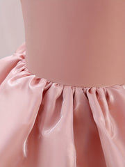 Girls Double Layer Sleeveless Princess Puffed Dress For Kids