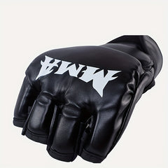2pcs Half Finger Taekwondo Karate Gloves, Kickboxing Protective Gear