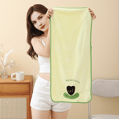 Tulip Pattern Hand Towel Coral Fleece Soft Face Towel