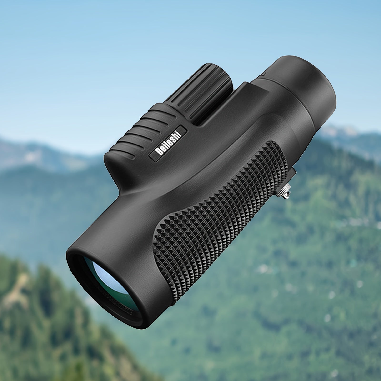 10x42 HD Monocular Telescope Waterproof Bird Watching Hiking Camping
