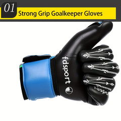 Goalkeeper Gloves Strong Grip Soccer Gloves Breathable