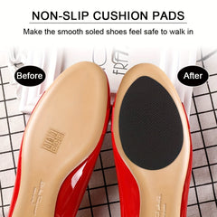 Non Slip Shoe Pads Adhesive Sole Protectors High Heels Anti Slip Grips