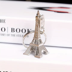 Vintage Eiffel Tower Keychain Keyring Retro Key Chain Pendant