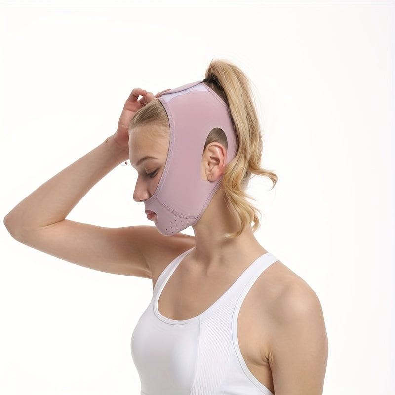 Ice Silk Facial Slimming Band for Women V Line Chin Cheek Lift Up Anti Aging