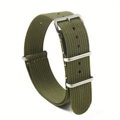Nylon Watch Strap 18mm 20mm 22mm Stainless Steel Buckle