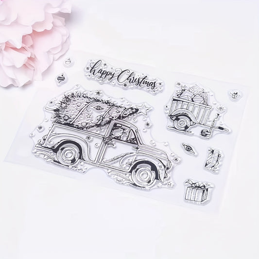 Christmas Transparent Stamp for Card Making & DIY Crafts