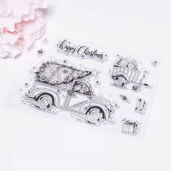 Christmas Transparent Stamp for Card Making & DIY Crafts